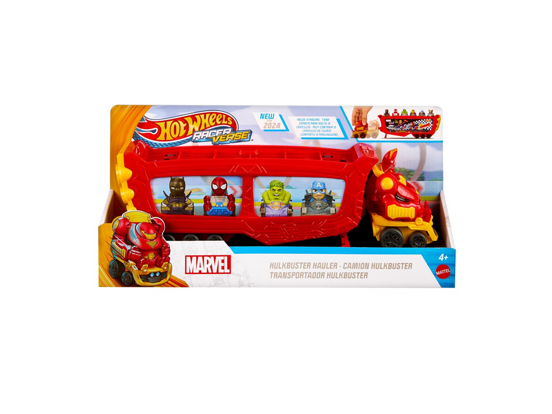 Hot Wheels RacerVerse Marvel Iron-Man Hulkbuster Hauler