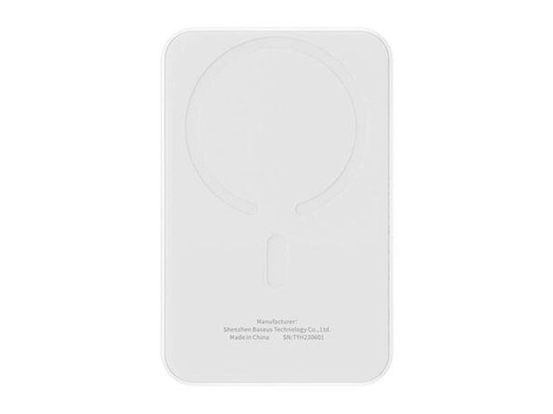 Baseus Magnetic Mini Powerbank 5000mAh 20W (White) Powerbank (Akku) - Weiß - 5000 mAh