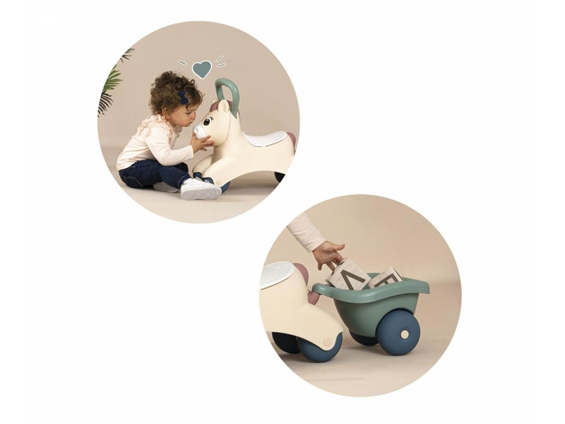 Smoby Little  Baby Pony Riding Car