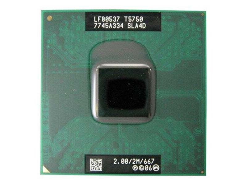 Dell Intel Core 2 Duo T5750 / processor ( mobil ) CPU - 2 Kerne - 2 GHz
