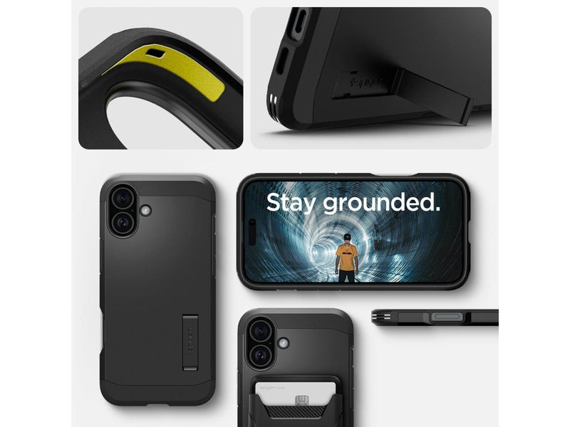 Spigen Tough Armor MagSafe - Black - iPhone 16 Plus