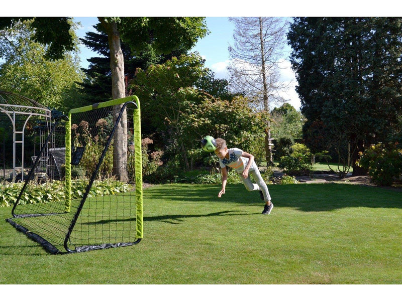 EXIT - Tempo Steel Football Goal 180x120 cm - Green/Balck