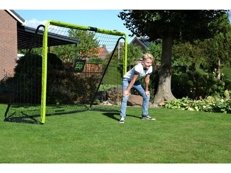 EXIT - Tempo Steel Football Goal 180x120 cm - Green/Balck