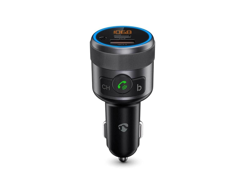 Nedis Car FM Transmitter | Fixed | Hands free calling | 1 "