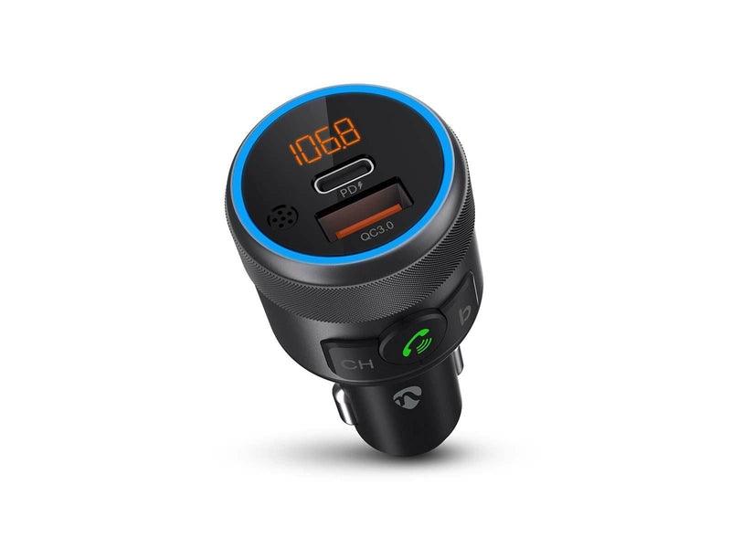Nedis Car FM Transmitter | Fixed | Hands free calling | 1 "