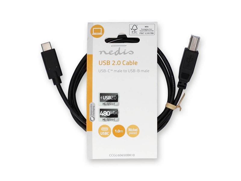 Nedis CCGL60650BK10 USB cable