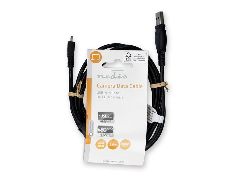 Nedis CCGL60810BK20 camera cable