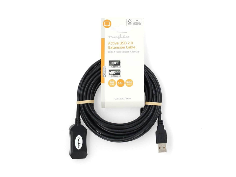 Nedis CCGL60EXTBK50 USB cable