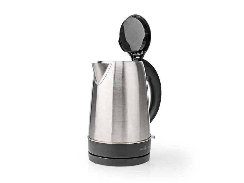 Nedis Wasserkocher KAWK340EAL electric kettle - Silber - 2200 W