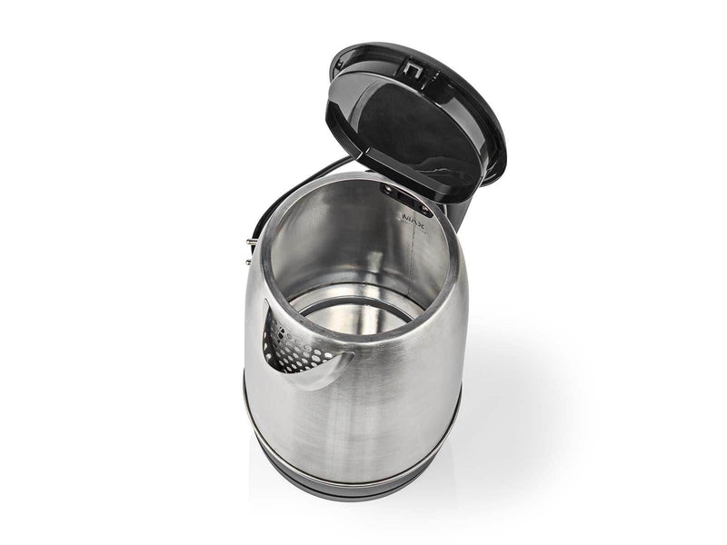 Nedis Wasserkocher KAWK340EAL electric kettle - Silber - 2200 W