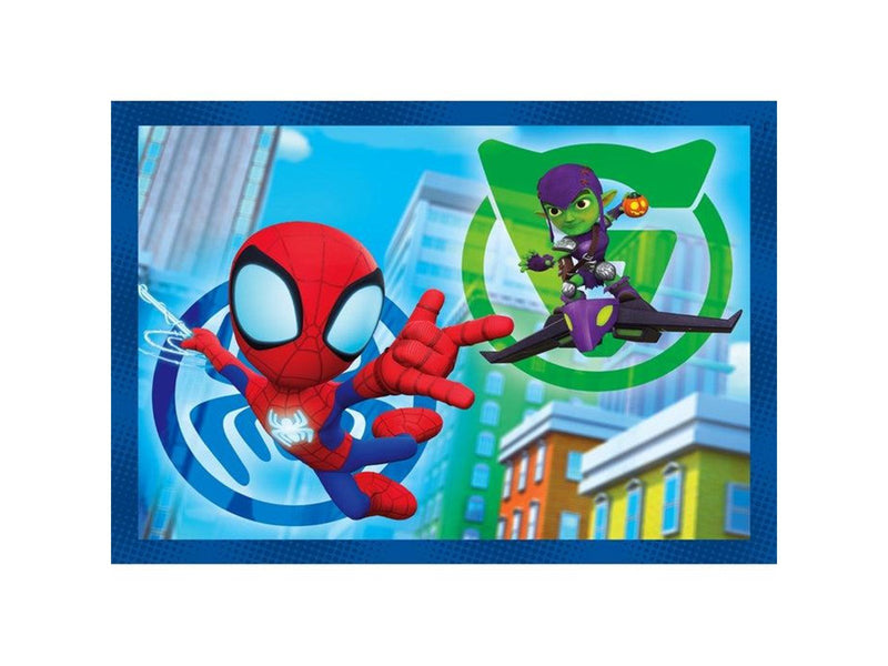 Clementoni Jigsaw Puzzle 4in1 Spidey and His Amazing Friends Boden