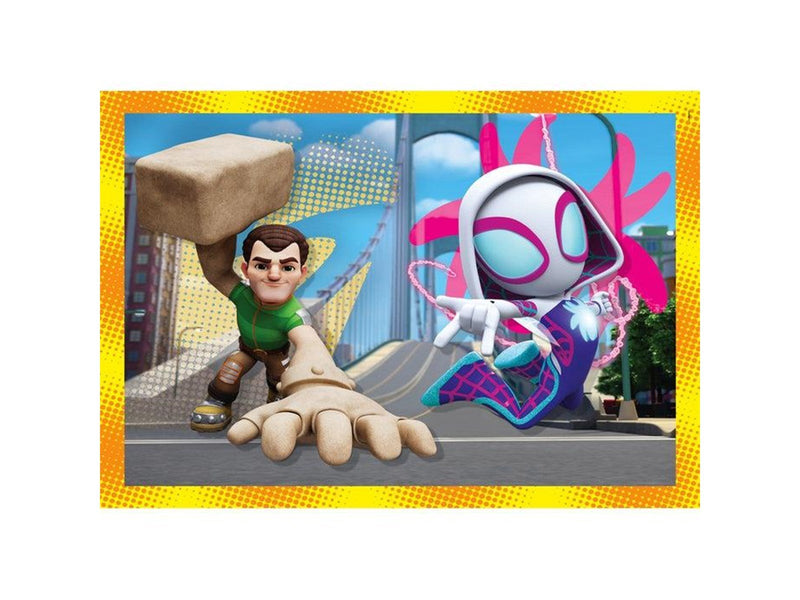Clementoni Jigsaw Puzzle 4in1 Spidey and His Amazing Friends Boden