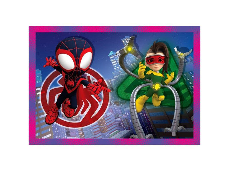 Clementoni Jigsaw Puzzle 4in1 Spidey and His Amazing Friends Boden