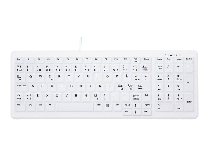 Cherry Active Key MedicalKey AK-C7000 - keyboard - Nordic - white Input Device - Tastaturen - Nordisch - Weiss