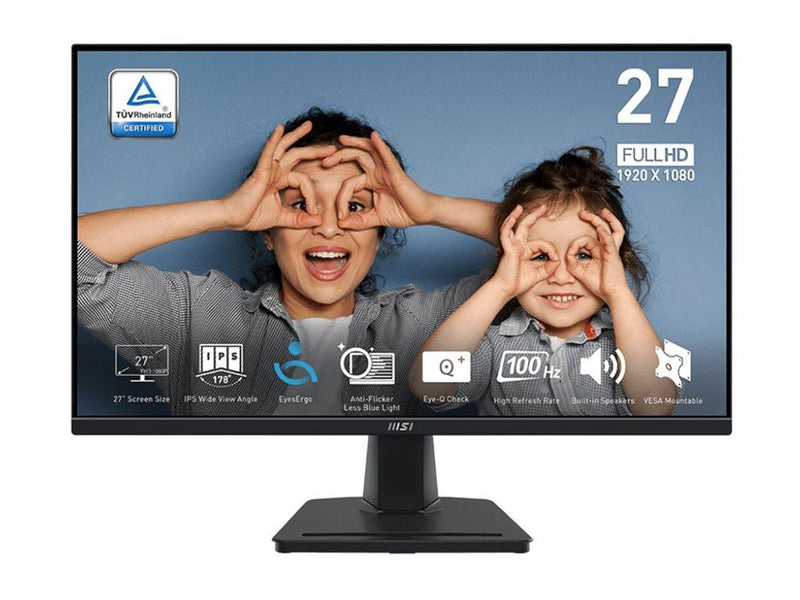 27" MSI PRO MP275 - 1920x1080 - 100Hz - IPS