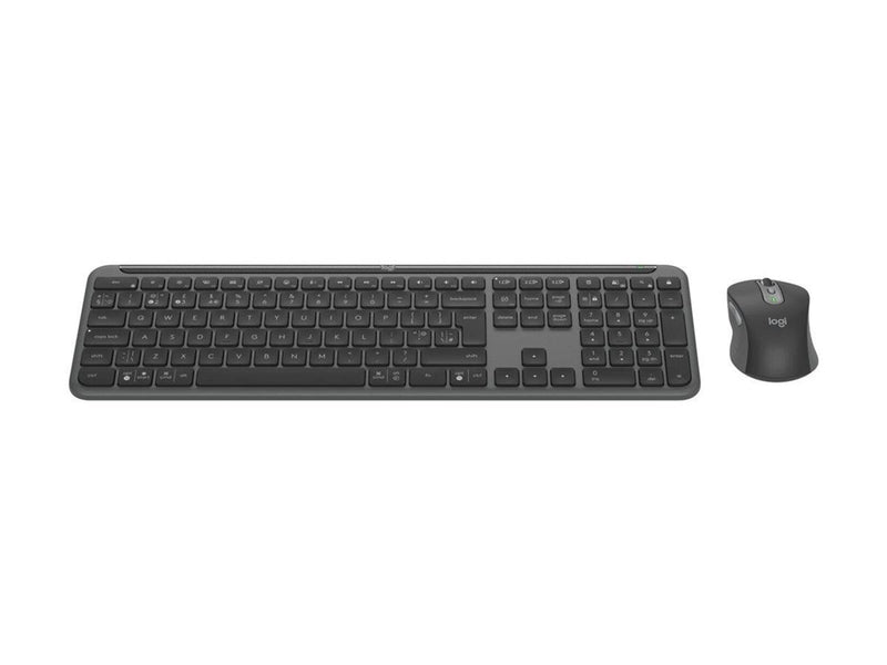 Logitech Signature Slim Combo MK950 - Tastatur & Maus Set - Universal - Grau