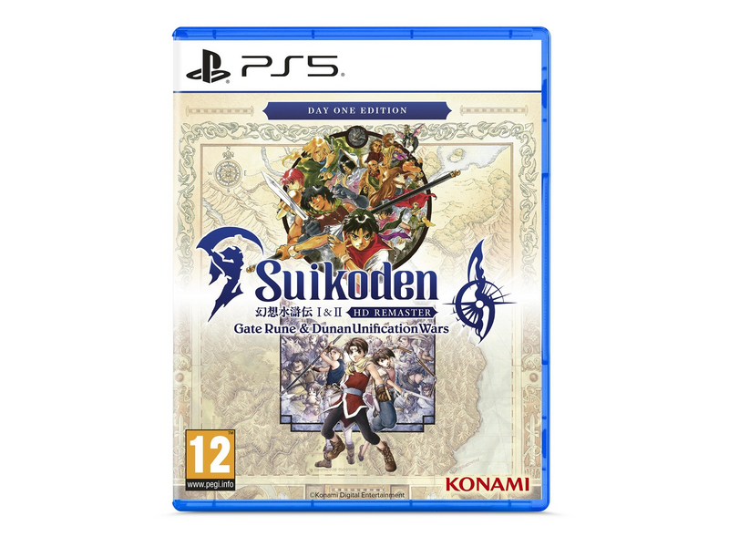 Suikoden I + II HD Remaster: Gate Rune and Dunan Unification Wars (Day One Edition) - Sony PlayStation 5 - RPG - PEGI 12
