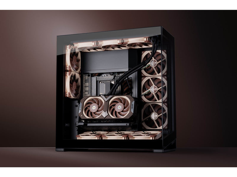 Noctua NF-A14x25 G2 PWM Sx2-PP (2-pack) - Gehäuselüfter - 140mm - Braun - 25 dBA