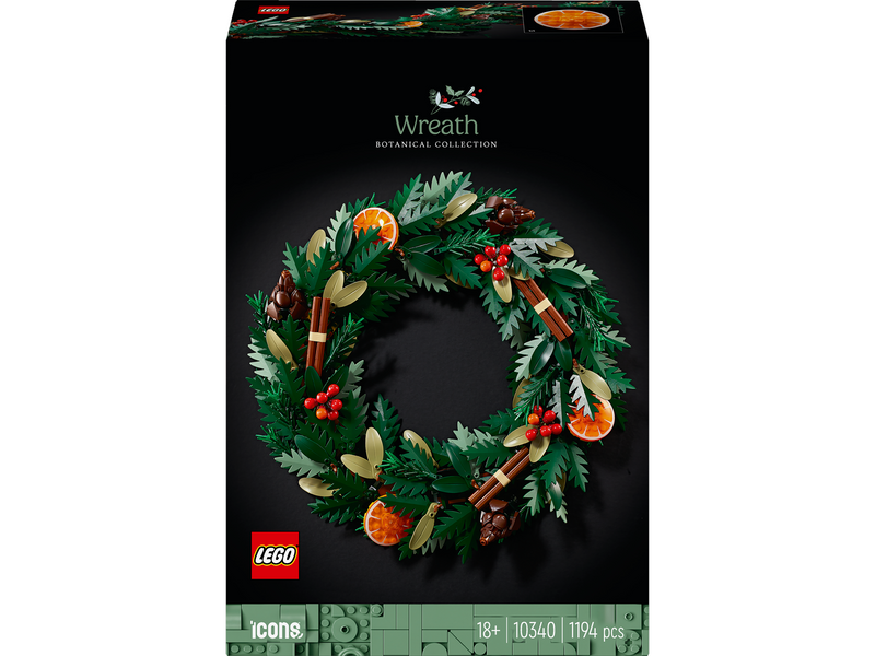 LEGO Botanicals 10340 Weihnachtskranz