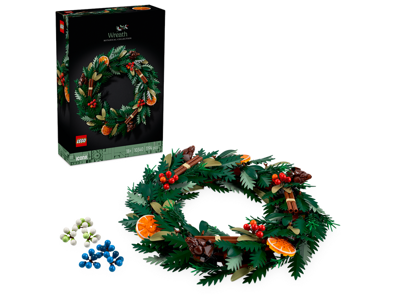 LEGO Botanicals 10340 Weihnachtskranz