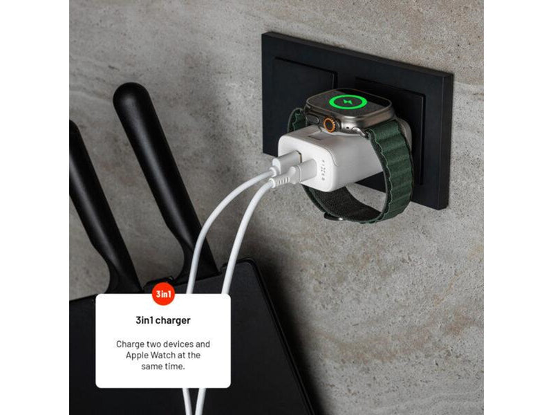 FIXED MagFlip USB-C Charger 33W Apple Watch/USB-C/USB-A