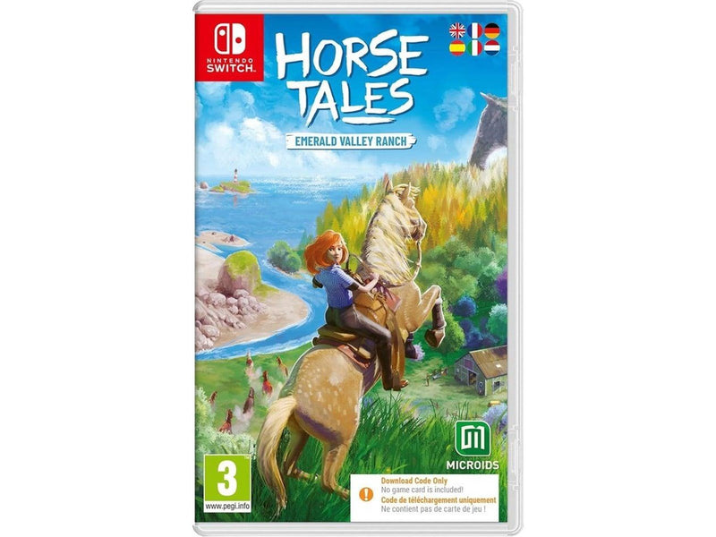 Horse Tales: Emerald Valley Ranch (Code in a Box) - Nintendo Switch - Virtual Pet - PEGI 3