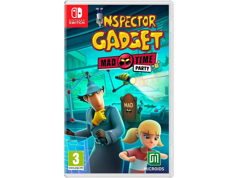 Inspector Gadget: Mad Time Party (Code in a Box) - Nintendo Switch - Party - PEGI 3
