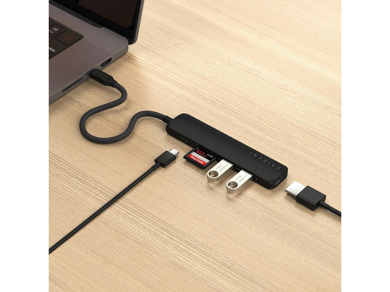 Satechi 6-in-1 USB-C Slim Multiport Adapter