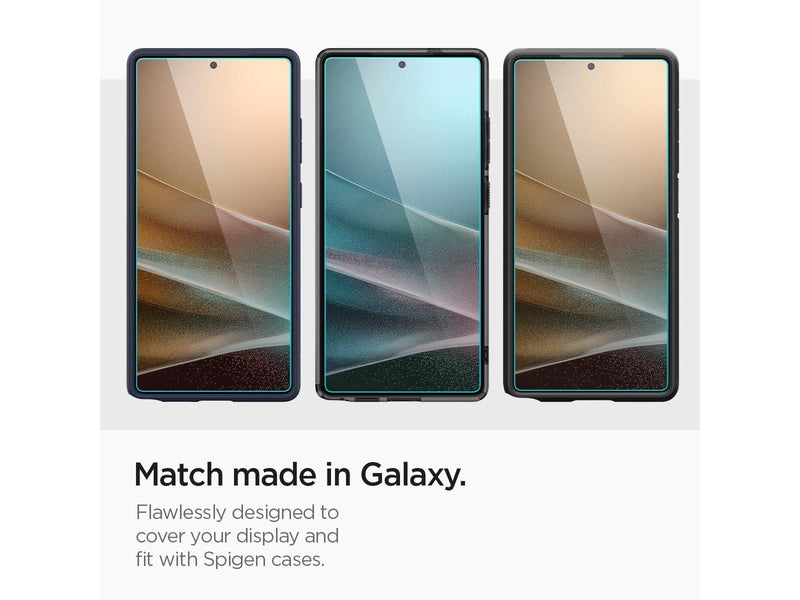 Spigen Glass tR EZ Fit HD 2 Pack - transparency - Samsung Galaxy S25 Ultra