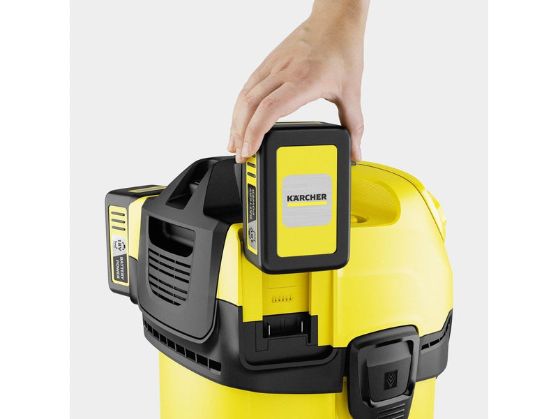Kärcher Staubsauger WD 4-18 Dual Battery Set