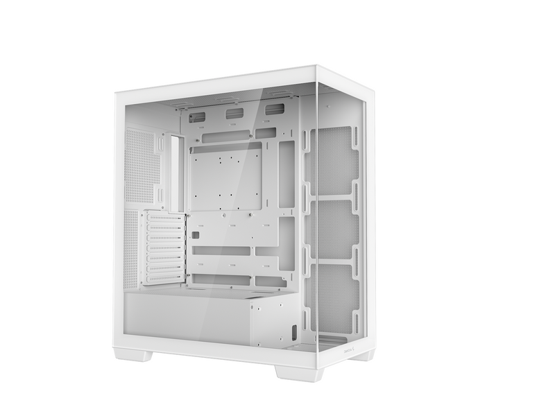 DeepCool Midi CG580 - White - Gehäuse - Desktop - Weiß