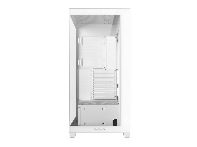 DeepCool Midi CG580 - White - Gehäuse - Desktop - Weiß