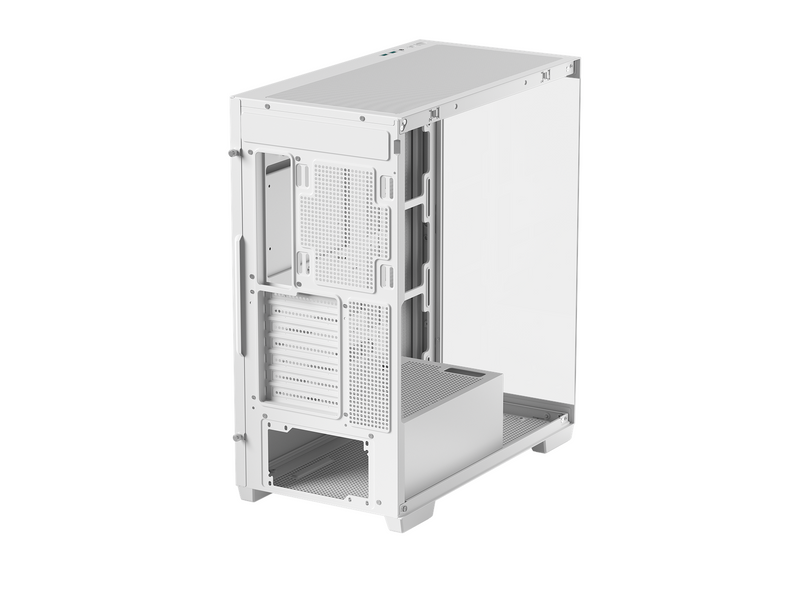 DeepCool Midi CG580 - White - Gehäuse - Desktop - Weiß