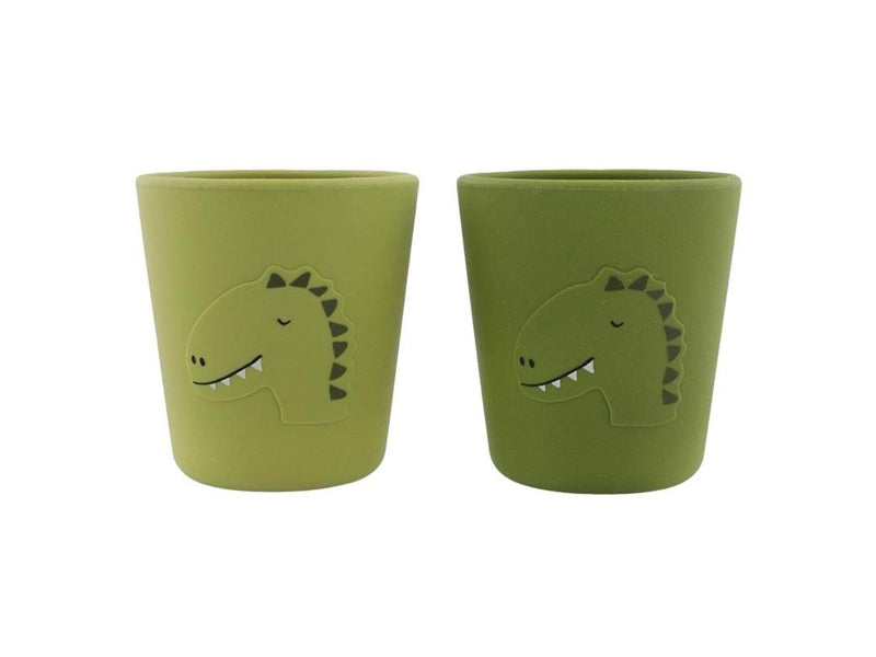 Trixie Baby Silicone Drinking Cup - Mr. Dino