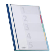 DURABLE DIVISOFLEX Organisationshefter DIN A4 - blau