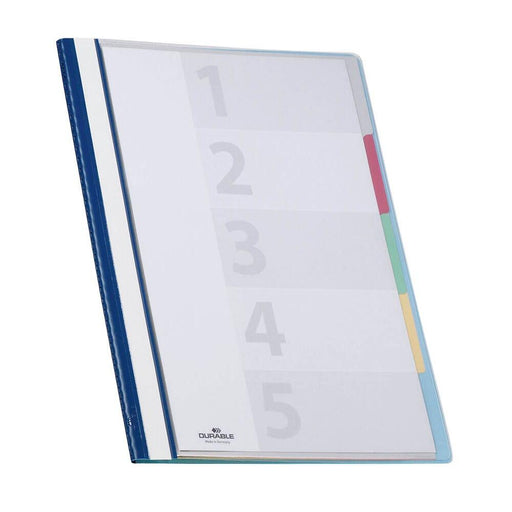 DURABLE DIVISOFLEX Organisationshefter DIN A4 - blau