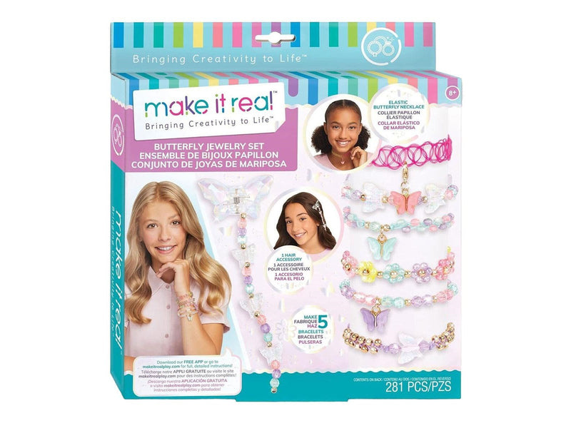 Spectron Make it Real Jewelry Making Butterflies Set