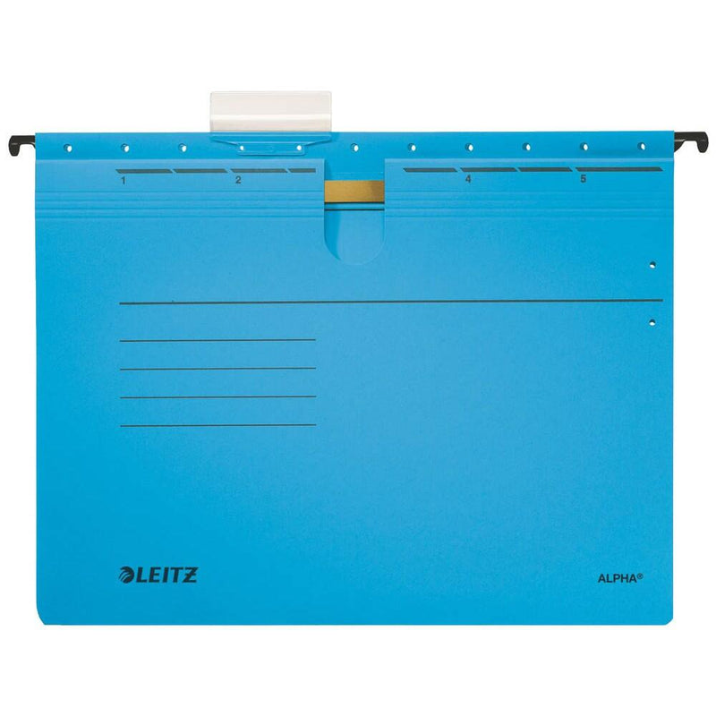 LEITZ Hängehefter ALPHA blau - 5 Stück