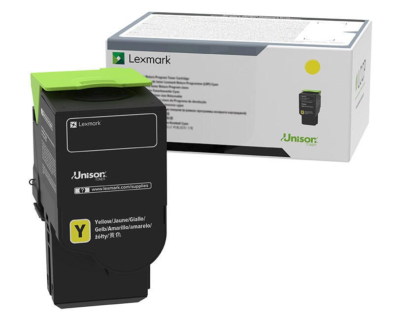 Lexmark Original Toner Standard Variante - C2425 gelb 3.500 Seiten (C240X40)
