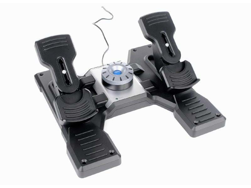 Logitech G Saitek Pro Flight Rudder Pedals - Wired Controller - PC