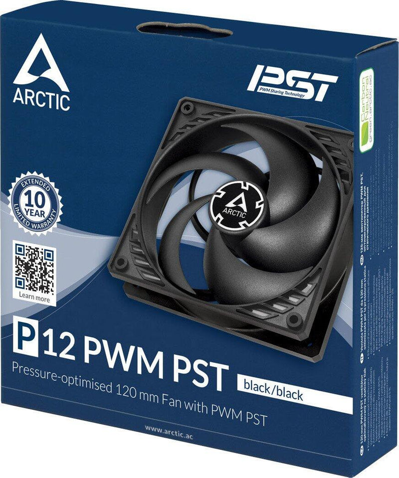 Arctic P12 PWM PST Schwarz - 120 mm