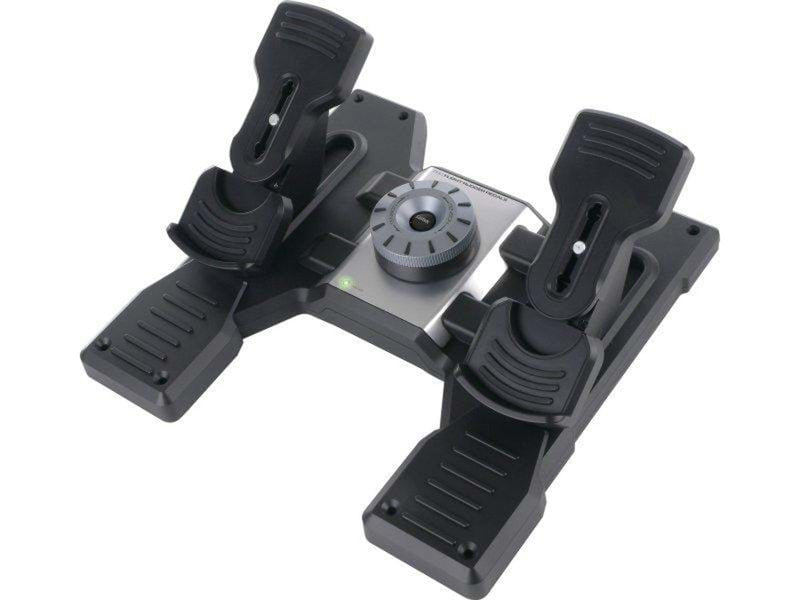 Logitech G Saitek Pro Flight Rudder Pedals - Wired Controller - PC
