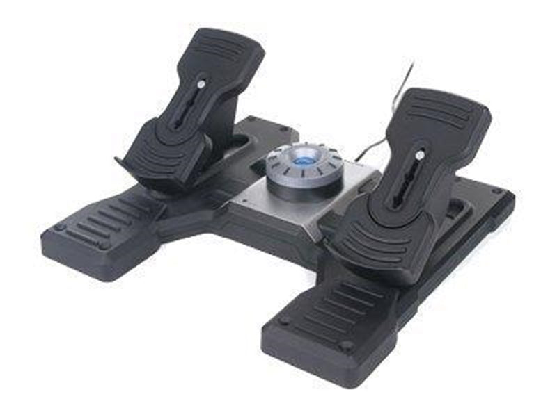 Logitech G Saitek Pro Flight Rudder Pedals - Wired Controller - PC