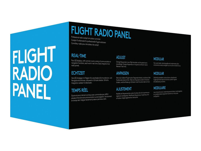 Logitech G Saitek Pro Flight Radio Panel - Wired Flight simulator instrument panel - PC