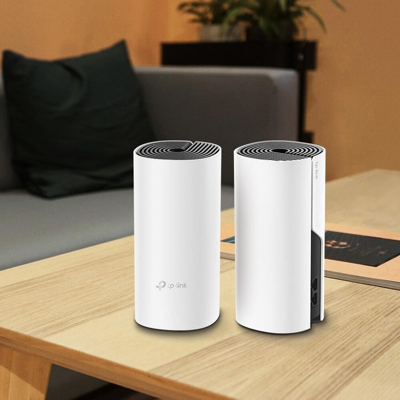 TP-Link DECO M4 WLAN Mesh System AC1200 Dual Band 1167 Mbit/s, 2x Gigabit-LAN (2er Pack)