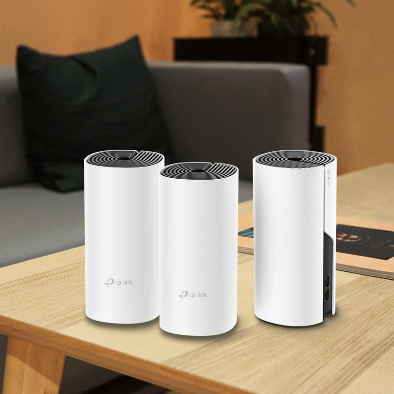 TP-Link DECO M4 WLAN Mesh System AC1200 Dual Band 1167 Mbit/s, 2x Gigabit-LAN (3er Pack)