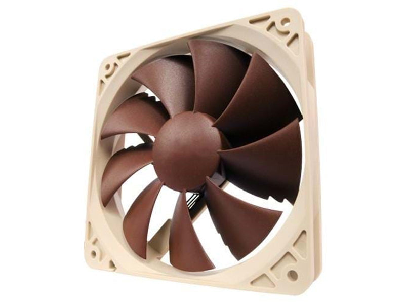 Noctua NF-P12 PWM - Gehäuselüfter - 120mm - Braun - 19 dBA