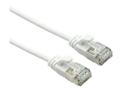 Roline Patch-Kabel RJ-45 (M) zu RJ-45 (M) 50 cm U/FTP CAT 6a weiß (21.15.1700)