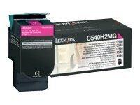 Lexmark Original Toner Standard Variante - C54x magenta 2.000 Seiten (C540H2MG)