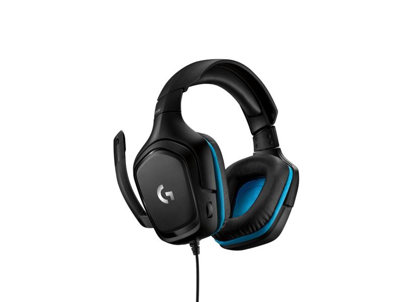Logitech G432 schwarz 7.1 Gaming Headset mit Kabel